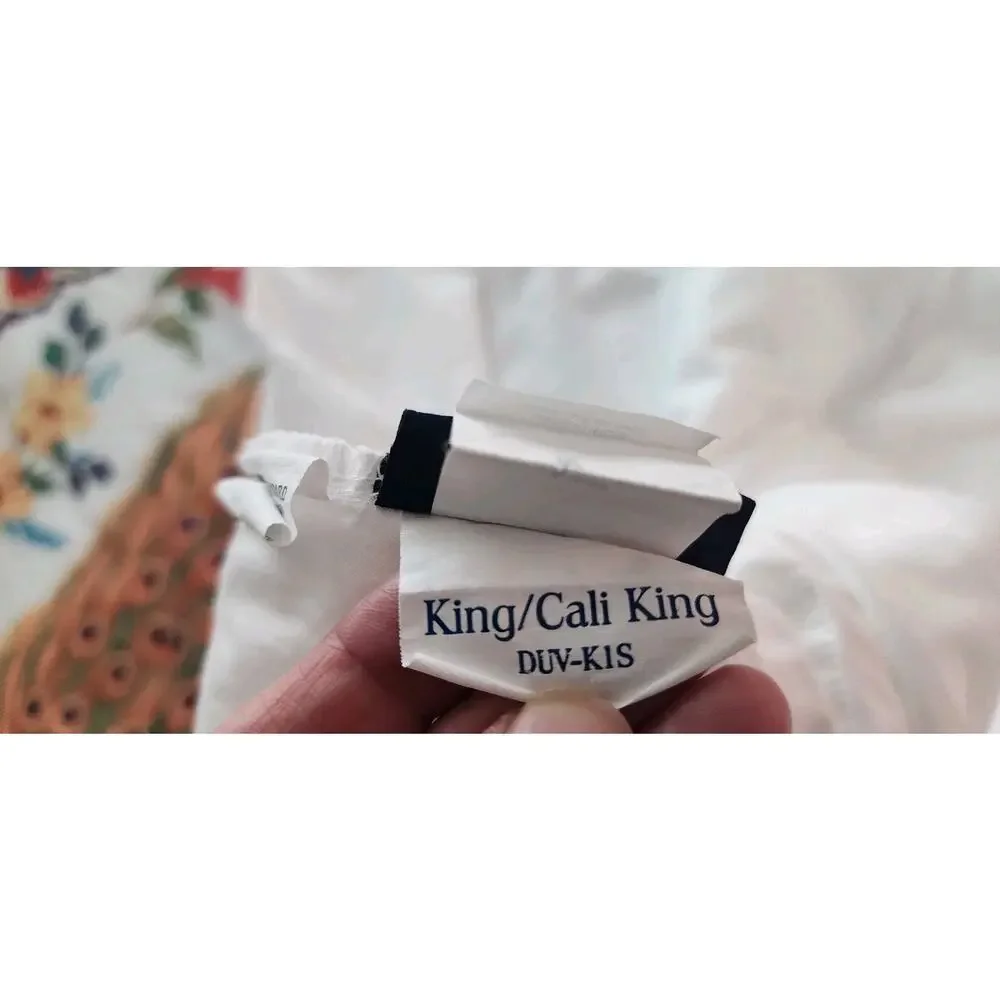 Brooklinen White Cotton King California King Duvet Cover